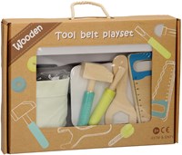 Ceinture à outils set d'outils en bois jouet pour enfants