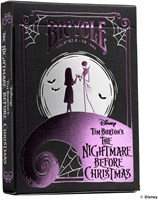 Bicycle cartes à jouer Nightmare Before Christmas - Poker - Tim Burton-2