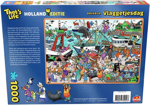 Goliath puzzle Vlaggetjesdag 1000 pièces - puzzle adulte-3