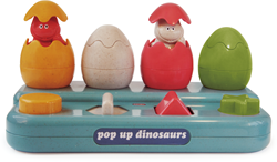 Tolo Bio Jouet Pop Up Dinosaures pour 1-2 ans