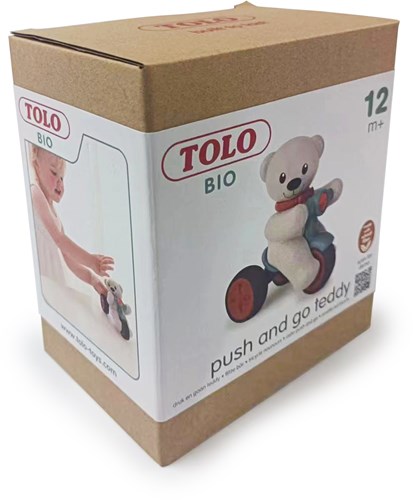 Tolo Bio Push and Go Teddy - jouet durable pour tout-petits-2