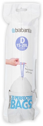 Brabantia afvalzakken PerfectFit D 15-20L 20 stuks-2