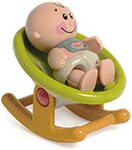 Tolo BIO bébé avec berceau - jouet durable pour enfants
