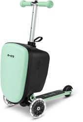 Micro valise trottinette enfant Luggage Junior LED Mint - jouet de voyage