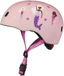 Micro casque vélo Deluxe sirène avec lumière LED et fermeture magnétique