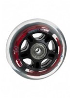 Micro roue trottinette 80mm transparente - roue arrière PU pour Mini et Maxi Micro
