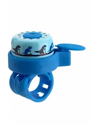 Micro sonnette vélo Dino - accessoire trottinette - bleu - sonnette Micro originale