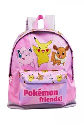 Sac à dos Pokémon fille rose mini Roxy cartable Pikachu 39 cm