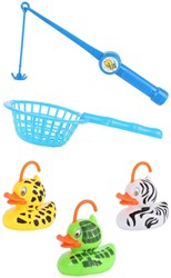 Toi-Toys jeu de pêche jouet Attrape le canard avec canne et épuisette