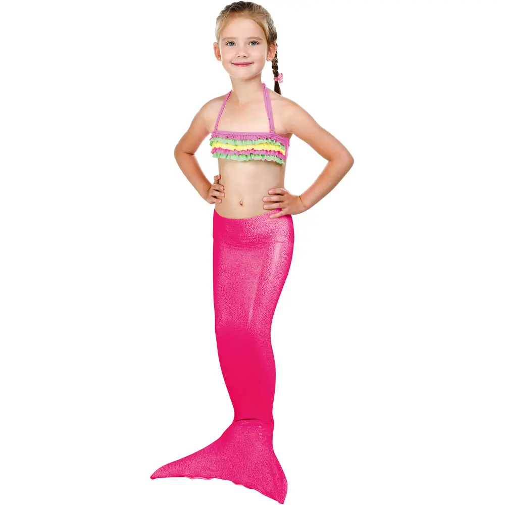 Fin Fun queue de sirène Aquatail rose avec monopalme réglable