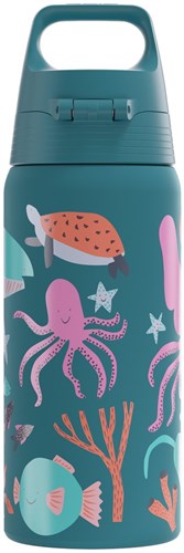 SIGG gourde Blue World 0,5l - bouteille enfant inox multicolore