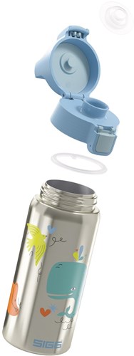 SIGG gourde Whale Friend - 0,5l aluminium sans BPA enfant-2