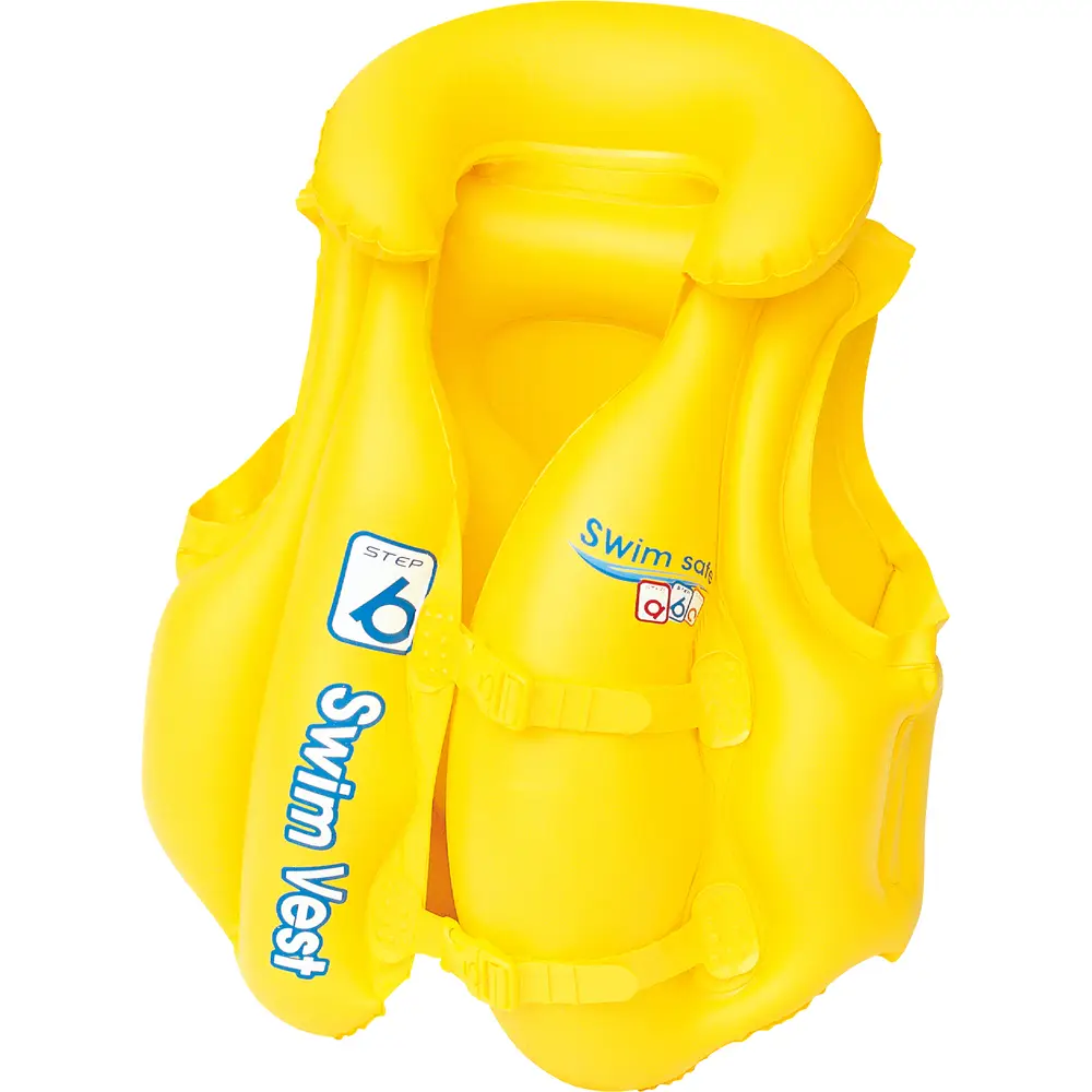 Bestway gilet de natation Swim Safe Step pour enfants 3-6 ans jaune