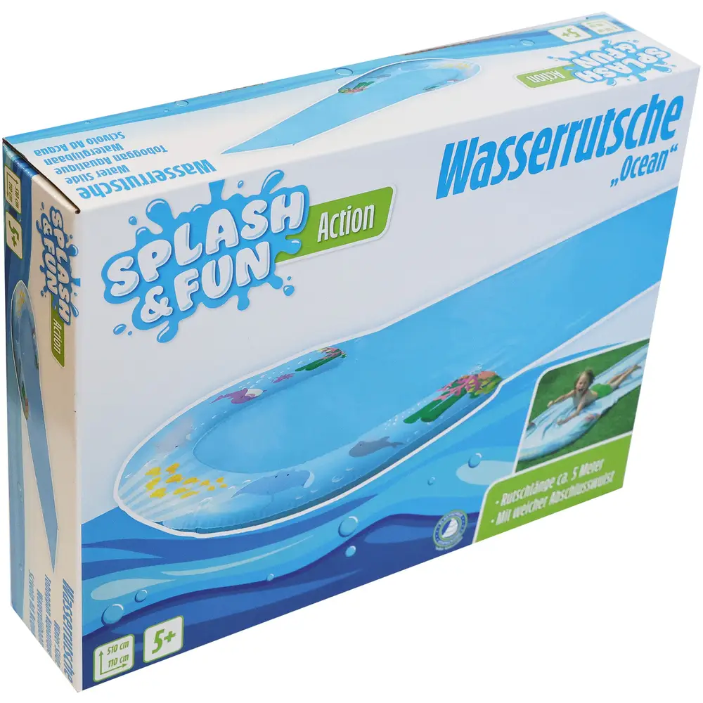 Vedes toboggan aquatique Ocean 510x110 cm jouet en PVC