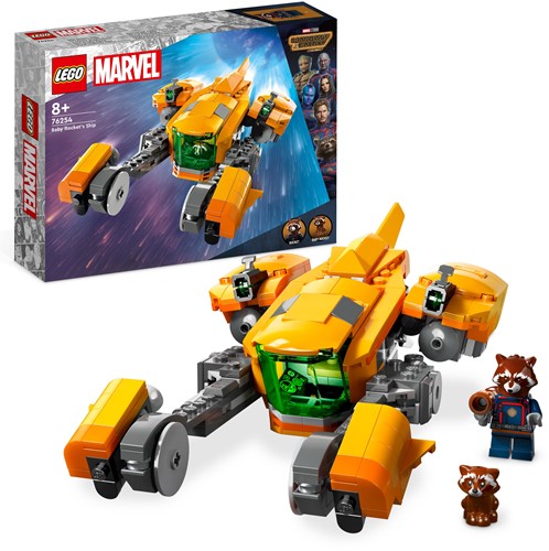 LEGO Marvel set de construction Le vaisseau de Baby Rocket Les Gardiens de la Galaxie 76254-2