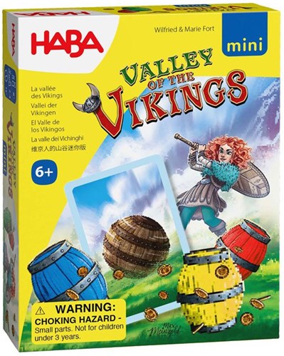 Haba jeu de société Vallée des Vikings - jeu éducatif enfants carton