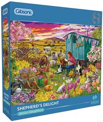 Gibsons puzzle Shepherd's Delight 1000 pièces carton adultes