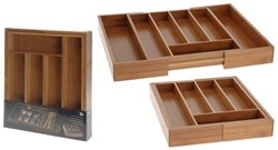 Bestekbak hout uitschuifbaar