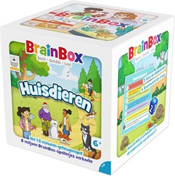 Asmodee jeu de cartes éducatif BrainBox Animaux domestiques pour enfants