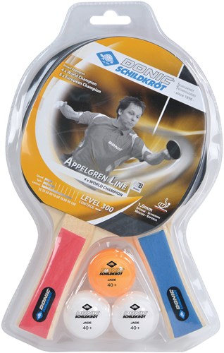 Set de tennis de table Appelgren 300 avec raquettes et balles pour enfants-3