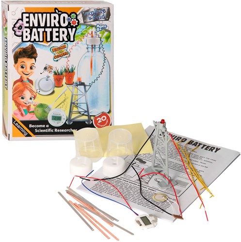 Expériences électricité jouet set - kit d'apprentissage et de découverte 20 pièces
