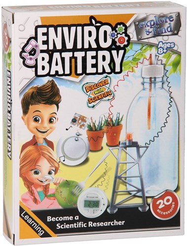 Expériences électricité jouet set - kit d'apprentissage et de découverte 20 pièces-2