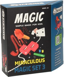 Lobbes coffret de magie jouet bleu - tours magiques pour enfants