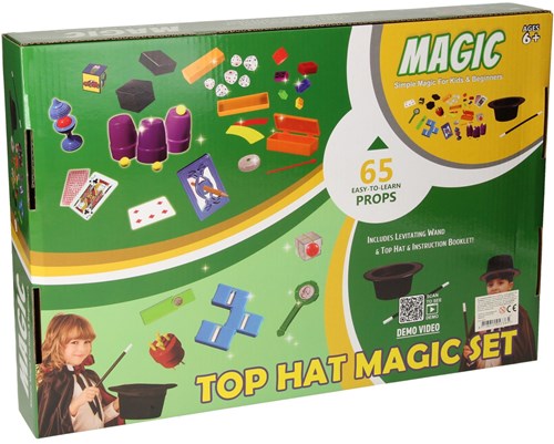 Magic coffret de magie avec chapeau boîte magique pour enfants jouet magique-3