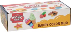 Pots de pâte à modeler 8 couleurs - pâte créative pour enfants