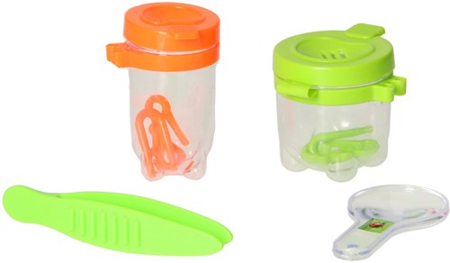 Lobbes pots à insectes jouet avec loupe pour enfants-2