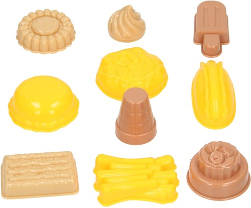 Lobbes sable de jeu set pain et gâteau 400 grammes - jouet créatif-2