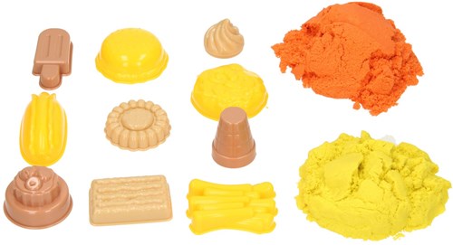 Lobbes sable de jeu set pain et gâteau 400 grammes - jouet créatif-3