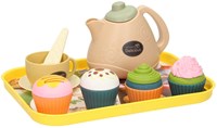 Plateau dinette thé et gâteaux set de jeu pour enfants-2