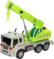 Camion jouet bras crochet avec lumière et son - camion coloré-3