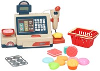 Caisse enregistreuse jouet - caisse interactive avec accessoires-2