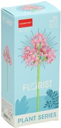 Lobbes set de construction fleurs rose - jouet créatif 227 pièces