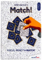 Recent Toys jeu de cartes Mike Harman Match - jeu de mémoire et de réflexes