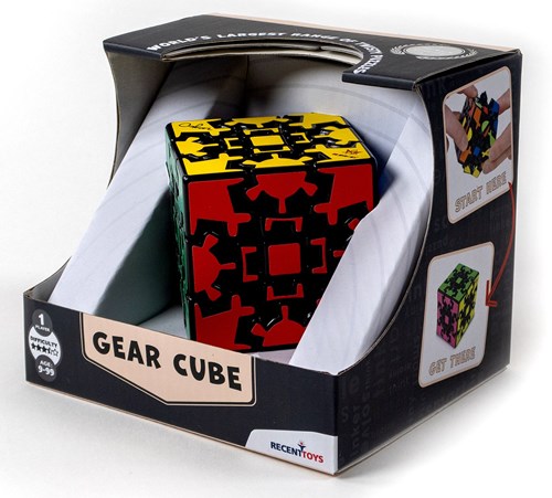 Gear Cube casse-tête cube puzzle - jouet logique coloré-2