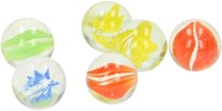 Billes œil de chat jouet coloré 50 pièces transparentes