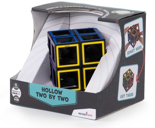 Recent Toys casse-tête cube Hollow 2x2 puzzle pour enfants et adultes-2