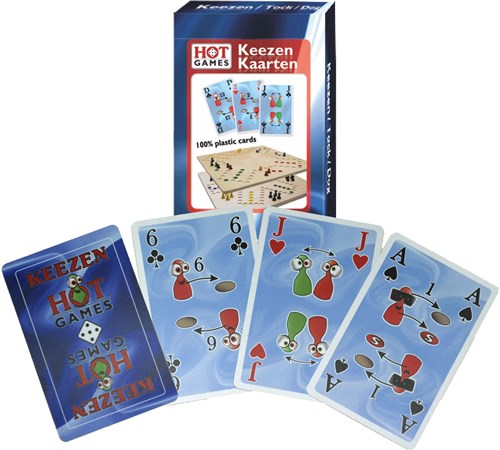 HOT Games cartes Keezen 100% plastique jeu de cartes durable