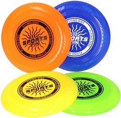 Frisbee jouet coloré plastique 25cm - jeu de frisbee extérieur
