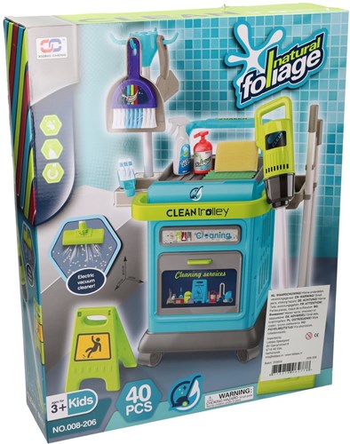 Albatros Hengelsport chariot de ménage jouet 40 pièces pour enfants-2