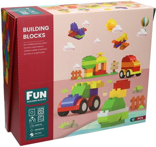 Albatros Hengelsport jouet de construction - set de 12 pièces en plastique