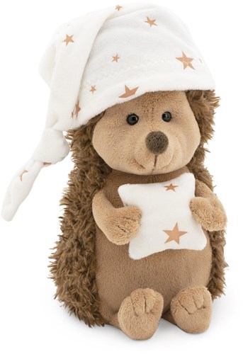 Orange Toys hérisson en peluche avec bonnet de nuit - jouet multicolore-3
