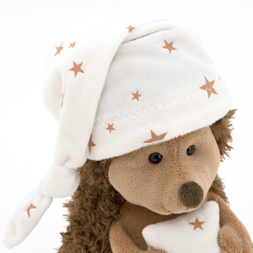 Orange Toys hérisson en peluche avec bonnet de nuit - jouet multicolore-2