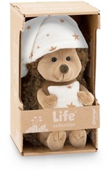 Orange Toys hérisson en peluche avec bonnet de nuit - jouet multicolore