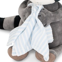Orange Toys peluche raton laveur avec serviette - jouet doux - multicolore