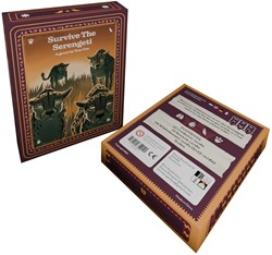 Boosterbox jeu éducatif Survive The Serengeti - jeu de cartes
