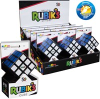 Rubik's cube 3x3 puzzle 50 ans display - 12 pièces